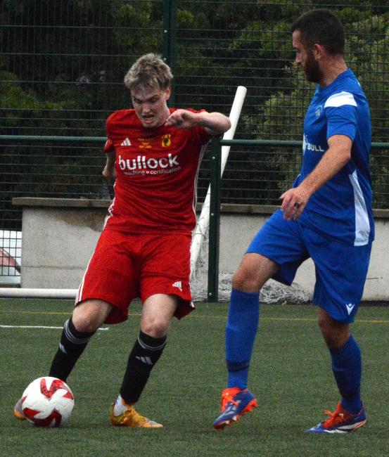 Leon Davies - scored winner for Carew